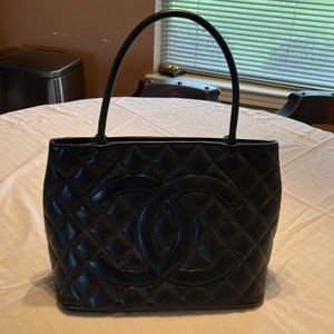 Chanel medallion tote